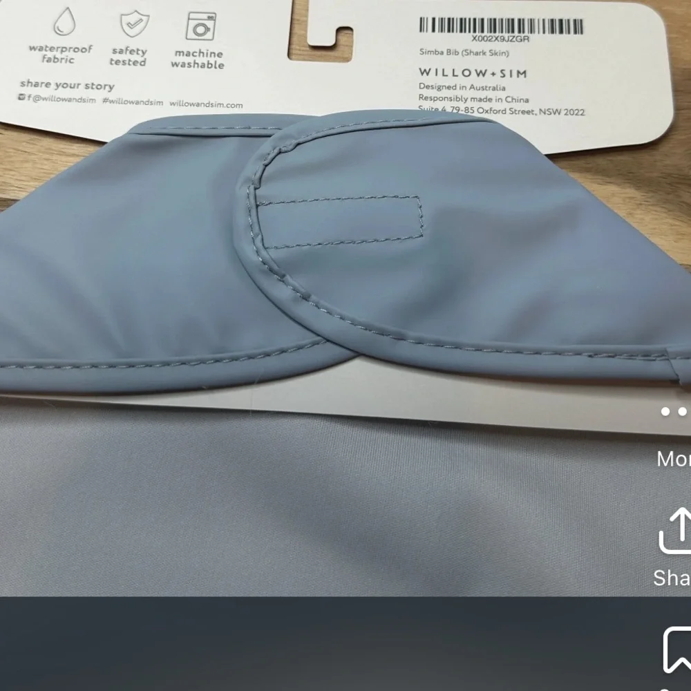 Willow + Sim Waterproof Baby Bib